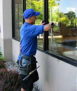 Pole Fed Window Cleaning